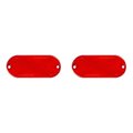 Curt Replacement 18113 Reflectors for Aluminum Cargo Carrier  2Pack 19234